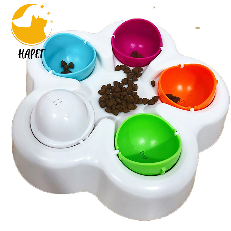 Interactive Dog Food Puzzle Toy Training Pet IQ Food Feeder Pet Slow Food Bowl