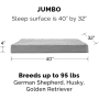 Plush Orthopedic Deluxe Dog Bed Cat Dog Bed Removable Cover Warming Pet Beds with Cushion Cover Removable