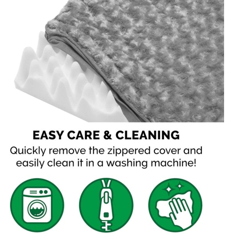 Plush Orthopedic Deluxe Dog Bed Cat Dog Bed Removable Cover Warming Pet Beds with Cushion Cover Removable