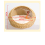 Handmade Cat PP Rattan Climbing Frame  Small Dogs Wicker Scratcher Delivery Room Cage Villa Cat Basket House