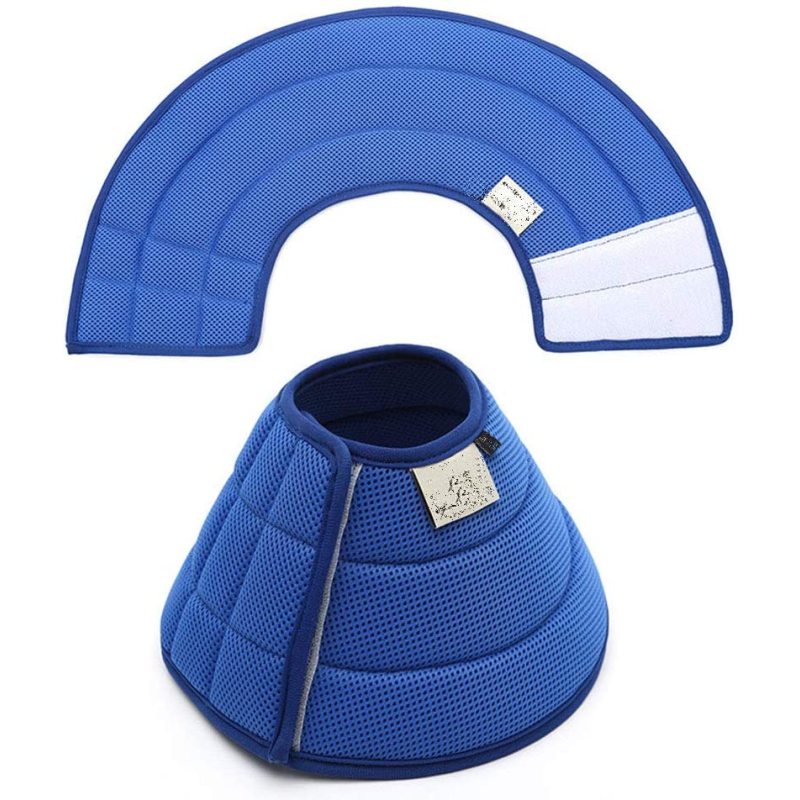Breathable Mesh Cone Protective Recovery Collar for Pet Dogs Cats