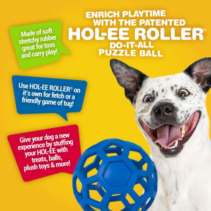 Interactive Roller Dog Toy Outdoor or Indoor Use