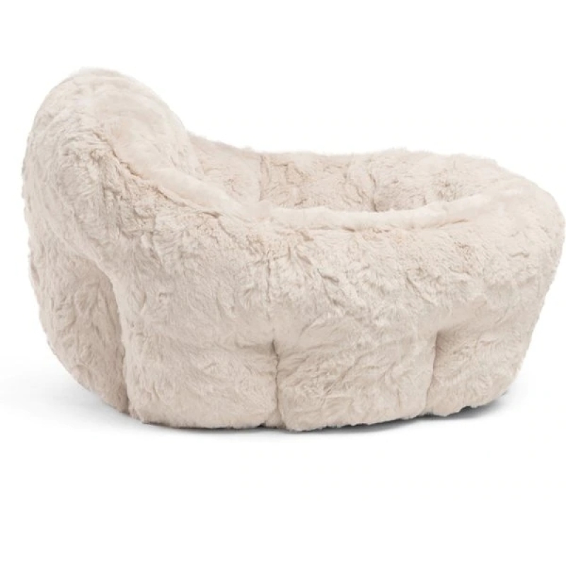 Pet Sleeping Bed Sofa Fur Deep Dish Bolster Cat Dog Bed Fluffy Pet Beds for Cats Dogs