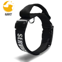 Adjustable Martingale Collar with Buckle Alternative to Choke Collar