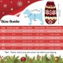 Cat Christmas Sweater Dog Christmas Sweater Cat Knitwear Xmas Clothes Blue Christmas Red Sweaters with Diamond Plaid Pattern