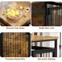 Kennel Indoor Furniture Crate End Table with Three Doors