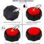 Dog Training Buzzer Recordable Button