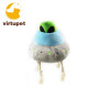 Interactive Squeaky hide and seek plush dog toy Alien UFO Spaceship Durable Puzzle Plush dog soft toy