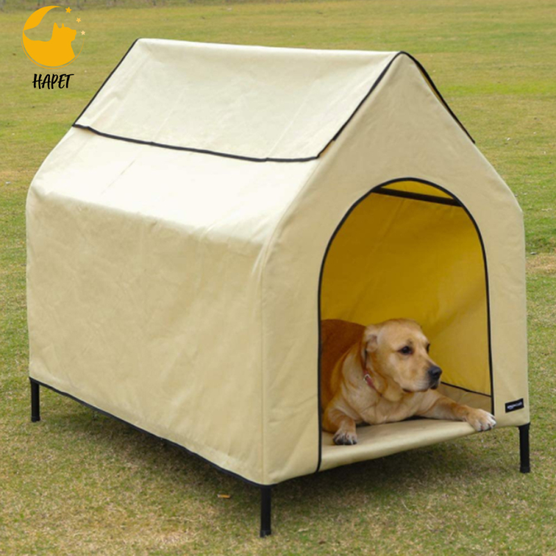 Breathable 600D PVC Medium Dog House For Puppy Elevated Dog House