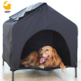 Breathable 600D PVC Medium Dog House For Puppy Elevated Dog House