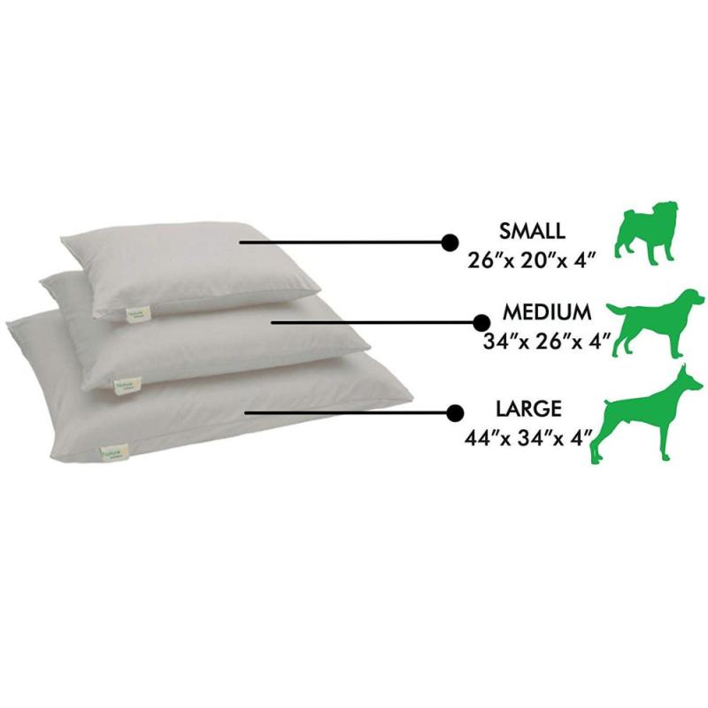 Orthopedic Bed For Dog Premium Cotton Virgin Wool Soft Cushion Pet Mattress Removable Washable Cover Indoor Durable Dog Bed