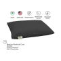 Orthopedic Bed For Dog Premium Cotton Virgin Wool Soft Cushion Pet Mattress Removable Washable Cover Indoor Durable Dog Bed