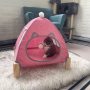 Cat and Dog Hammock Pet Teepee House Removable Portable Indoor Outdoor Pet Bed