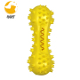 Dog Toothbrush Chew Stick Toy Teeth Cleaning Squeaky Natural Rubber Dental Care Chewing Cleaning Stick