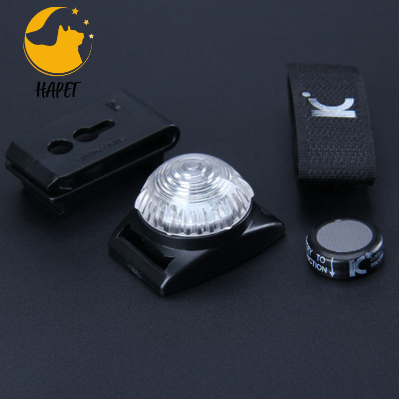 Pet at night anti-stray dog light anti-loss artifact Pet supplies collar luminous pendant LED luminous bell