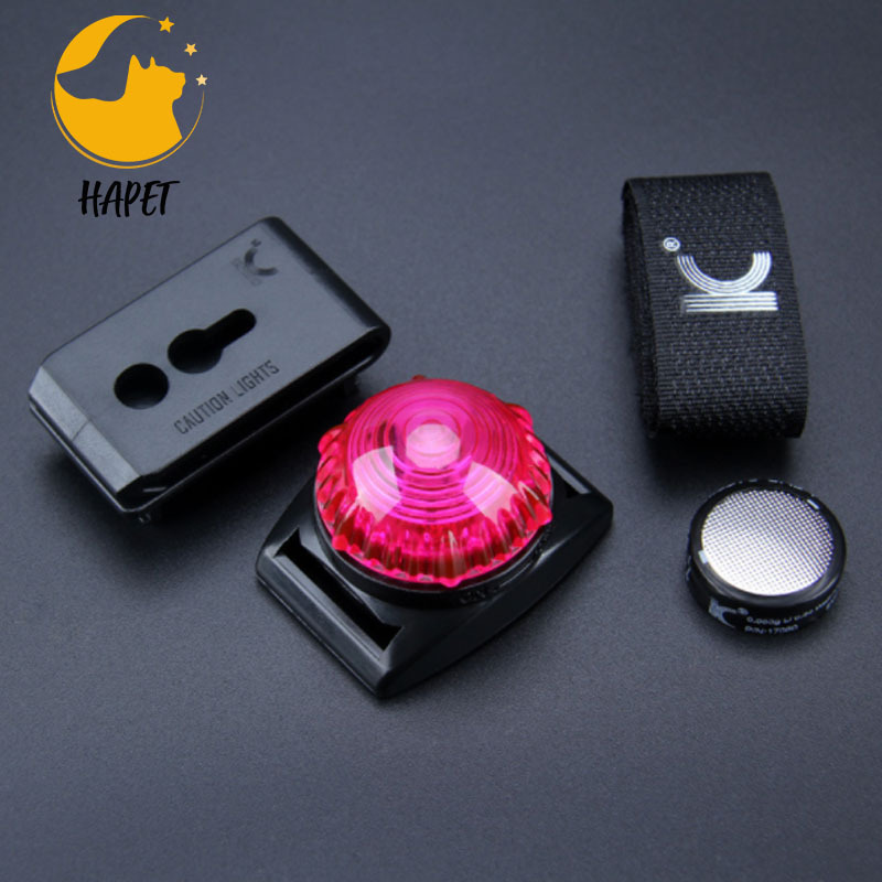 Pet at night anti-stray dog light anti-loss artifact Pet supplies collar luminous pendant LED luminous bell