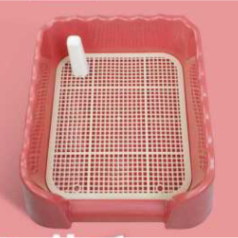 Indoor Training Dog Potty Tray Puppy Pee Pad Holder Protection Wall Cover for Male Dogs Optional