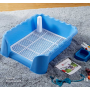 Indoor Training Dog Potty Tray Puppy Pee Pad Holder Protection Wall Cover for Male Dogs Optional