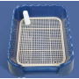 Indoor Training Dog Potty Tray Puppy Pee Pad Holder Protection Wall Cover for Male Dogs Optional
