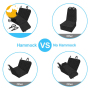 Dog Car Seat Cover 100% Waterproof  Nonslip Hammock 600D Heavy Scratchproof Pet for Cars Back Seat