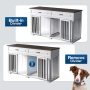 Wooden Dog Crate Kennel with 2 Drawers Heavy Duty Dog Crates Cage Furniture Dog Crate Furniture