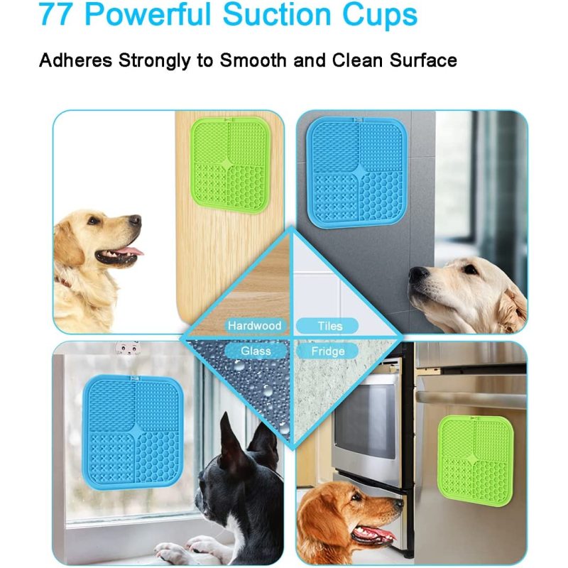 Anxiety Relief Slow Feeder Lick Pad Boredom Reducer