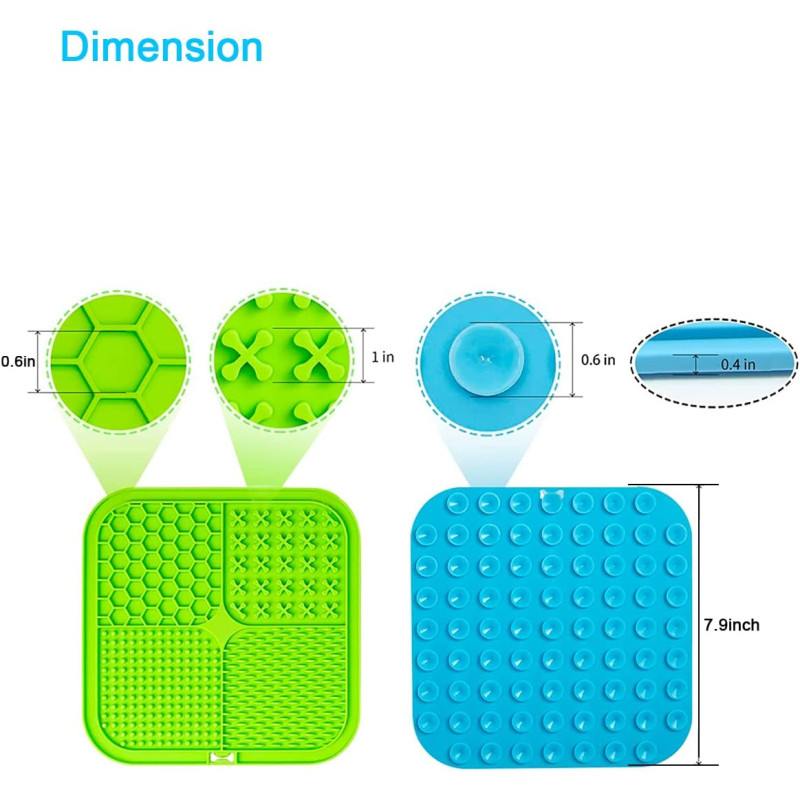 Anxiety Relief Slow Feeder Lick Pad Boredom Reducer
