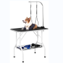 Foldable Height Adjustable  Pet Grooming Table for Home  Maximum Capacity