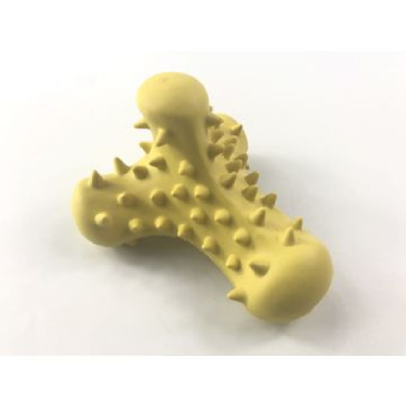 Dental Cleaning Dog Chew Toys With Triangle Shaped Convex For Dog