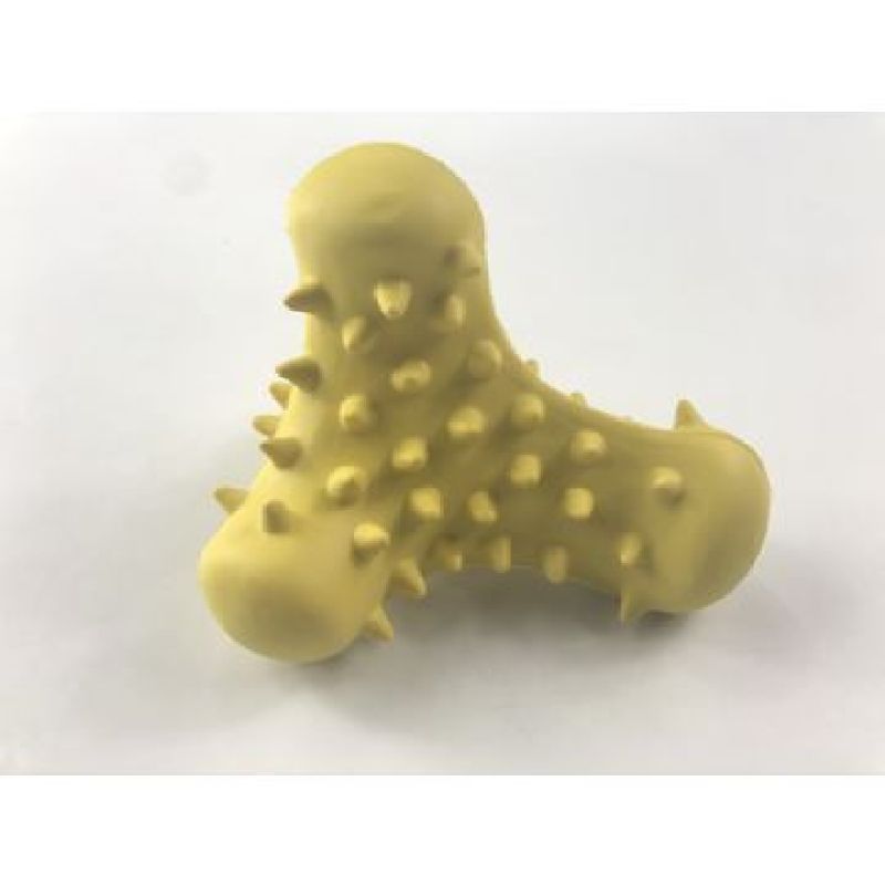 Dental Cleaning Dog Chew Toys With Triangle Shaped Convex For Dog