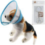 Dots Design Soft Edge Plastic Cone Recovery for Small Dogs