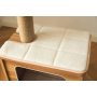 Scratching Post Cat Tree Cat Play House Combo with Cat Hammock