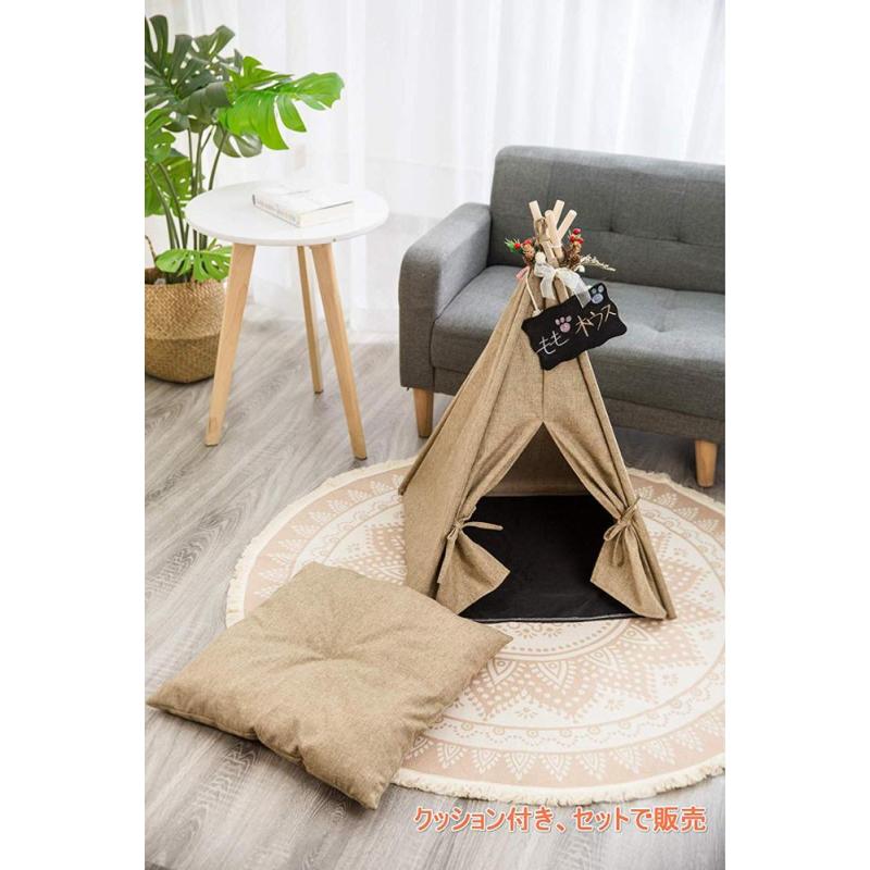 Dog & Cat Bed Dog Tents & Pet Houses with Cushion & Blackboard White Lace Style dog teepee