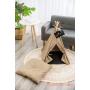 Dog & Cat Bed Dog Tents & Pet Houses with Cushion & Blackboard White Lace Style dog teepee