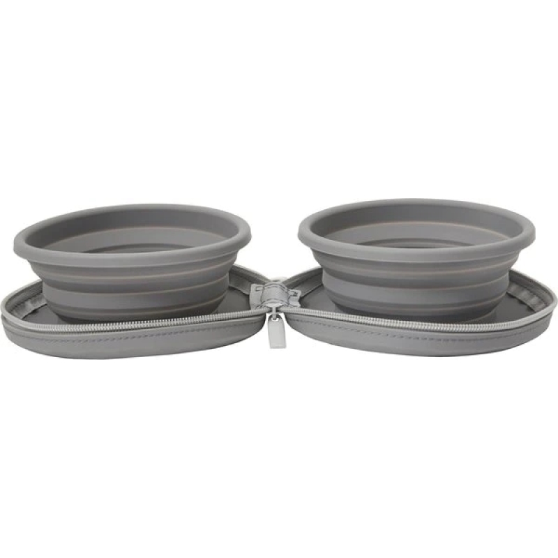New Design Slow Feeder Bowl Travel Collapsible Silicone Dog Cat Bowl Portable Travel Pet Food Feeding Cat Bowl