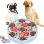 Dog Food Anti Knock Over Cup Slow Feeder Dog Bowls Honeycomb Style Use indoor