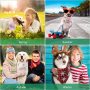 Sufficient quantity: you will receive 12 pieces festival dog bandanas in different festival themed patterns, sufficient quantity