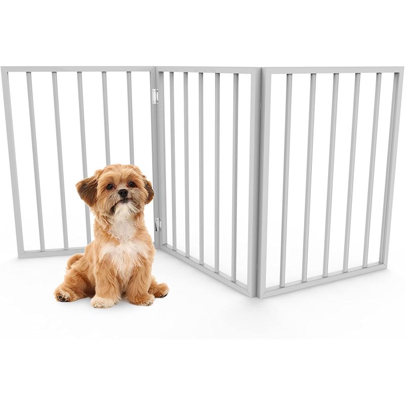 Foldable Dog Gate for Doorways Stairs or House
