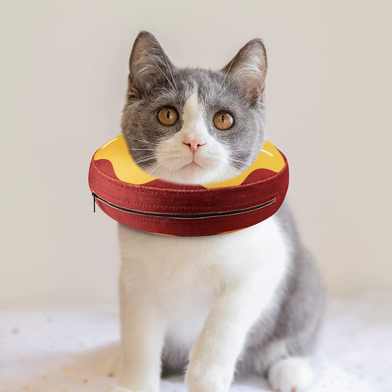 Recovery Pet Cone Inflatable Collar for Dogs and Cats