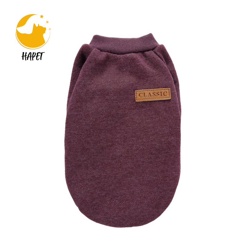Dog Fleece Jacket with Reflective Stripe Pullover Stretchy Dog Sweater Warm Pet Clothes Lightweight Dog Sweaters