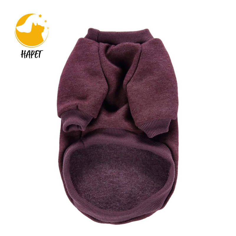 Dog Fleece Jacket with Reflective Stripe Pullover Stretchy Dog Sweater Warm Pet Clothes Lightweight Dog Sweaters