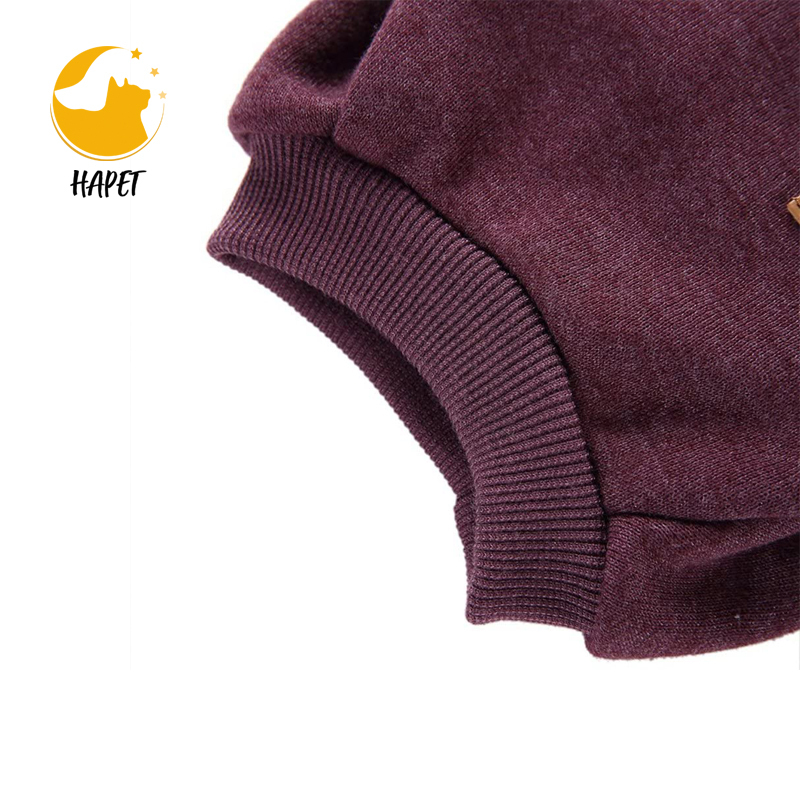 Dog Fleece Jacket with Reflective Stripe Pullover Stretchy Dog Sweater Warm Pet Clothes Lightweight Dog Sweaters
