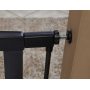 Wide in Textured Graphite Steel Pet Gate Use In The Living Room To Get Safe of The Baby
