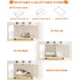 Hidden Cat Washroom Furniture Wood All-in-One Cat Indoor House with Platform