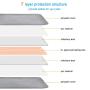 Pet Heating Pad Upgraded Electric Dog Cat Heating Pad Indoor Waterproof Auto Power Off