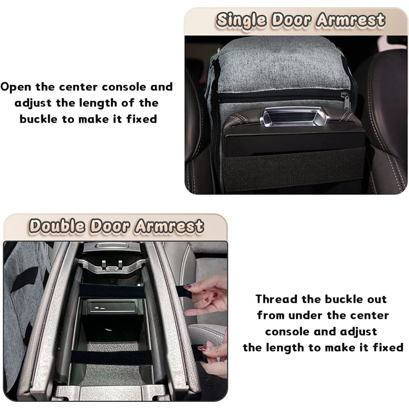 Dog Car Seat, Fully Detachable and Washable Dog Booster Seat for Small Pets Up to 12 Lbs, Center Console Dogs and Cats Car Seat