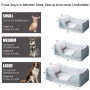 Orthopedic, Cooling Gel, and Memory Foam Pet Beds for Small, Medium, and Large Dogs and Cats Perfect Comfort Sofa Dog Bed