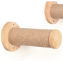 Cat Climbing Step Wall Mounted with Jute Scratching Cat Wall Furniture