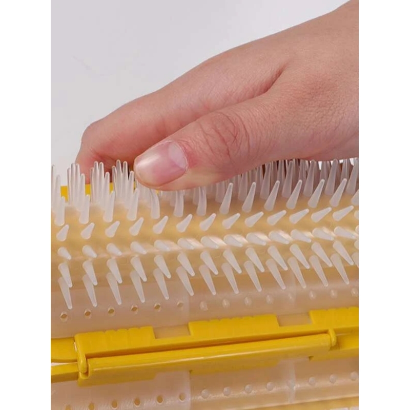Cat corner scratch Tickling toy Massage brush pet Supplies cat face scratching Board