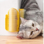 Cat corner scratch Tickling toy Massage brush pet Supplies cat face scratching Board